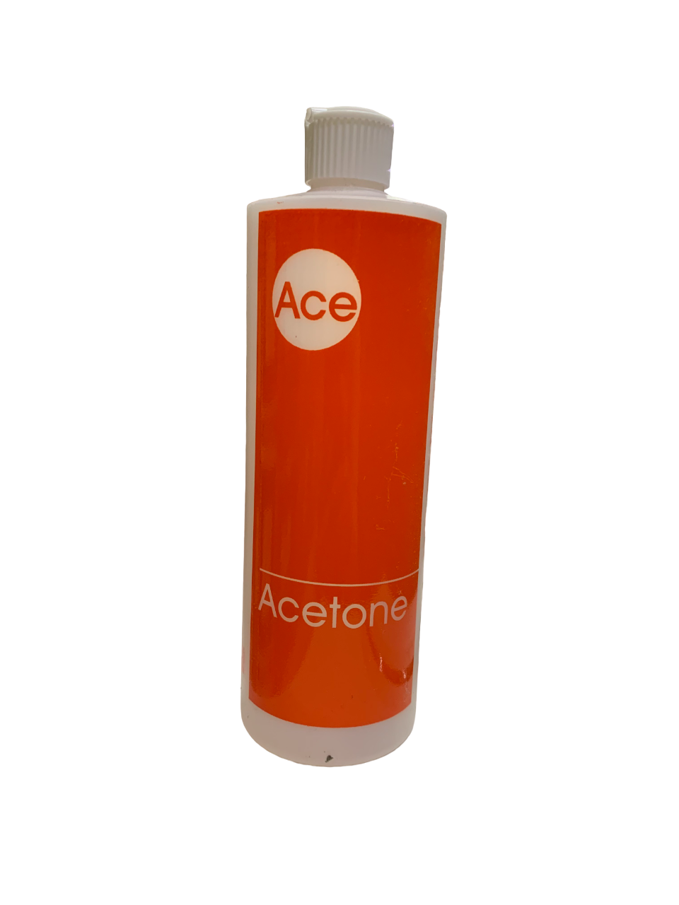 Empty Bottle Acetone 16oz